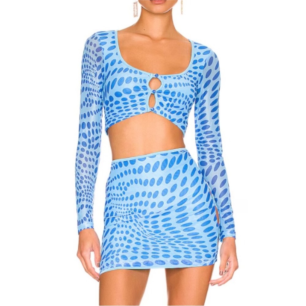 Perfect condition on superdown skirt set revolve sexy